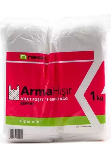 Arma Hışır Atlet Poşet Süper Mini Boy 10 kg
