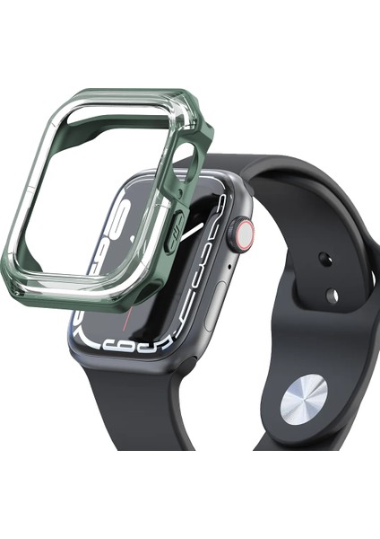 Buff Apple Watch Air Hybrid Kılıf 45MM Dark Green fiyatları