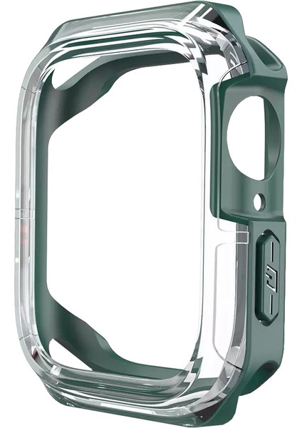 Buff Apple Watch Air Hybrid Kılıf 45MM Dark Green fırsatları