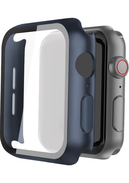 Buff Apple Watch New Slim Fit 41MM Kılıf Dark Blue modelleri