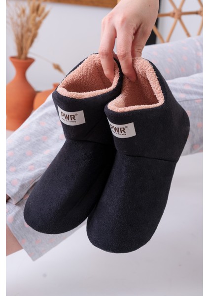 Unisex Içi Yünlü Ev Pandufu Ev Botu Ev Ayakkabısı