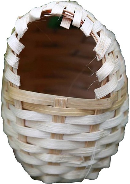 Nest Birdhouse El Dokuması Açık Yüzgeçler Kafes Yatak S (Yurt Dışından)