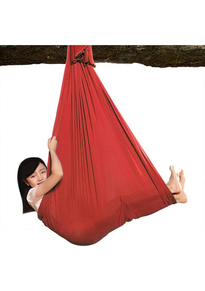 Çocuklar Hammock Salıncak Çocuklar Odası Yatak Odası Bahçesi Kırmızı (Yurt Dışından) indirimleri