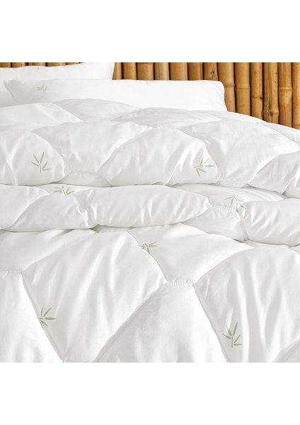 Bedding Nuevo Bambu Tek Kişilik Yorgan 300 Gr/m2 - Beyaz