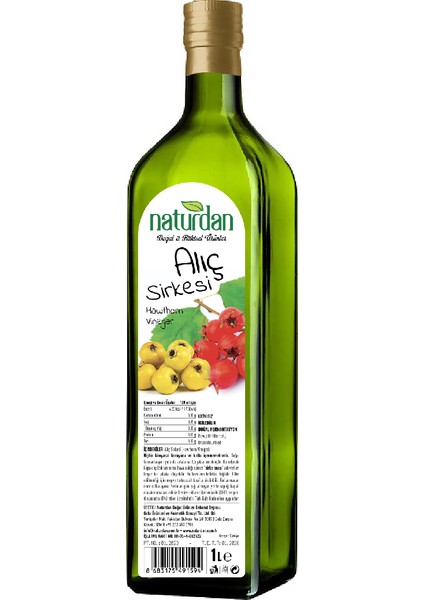 Alıç Sirkesi 1 lt