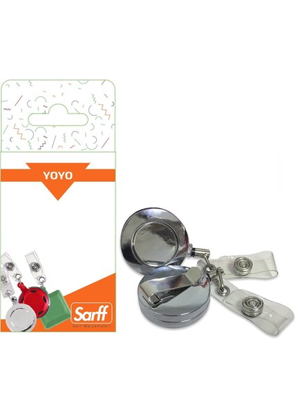 Yuvarlak Kancalı Metal Yoyo 2li Blister