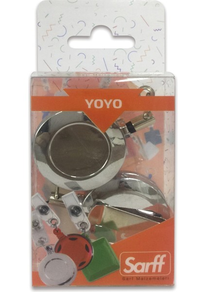 Yuvarlak Kancalı Metal Yoyo 2li Blister