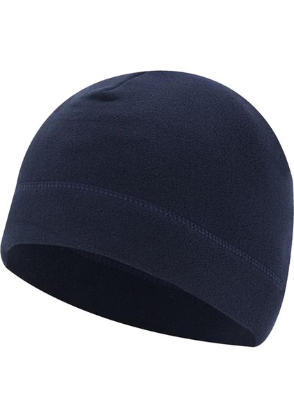 Rüzgar Geçirmez Kafatası Şapkası Erkekler Basketbol Için Hafif Kış Bere Ys-Navy Mavi 26CMX22CM (Yurt Dışından)