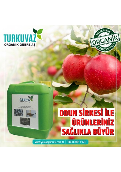 5 Lt. Doğal Odun Sirkesi Wood Vinegar