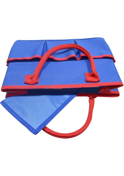 Katlanabilir Zanaat Depolama Çanta Dikiş Masa Astarı Depolama Organizatör Çanta Mavi (Yurt Dışından) indirimleri