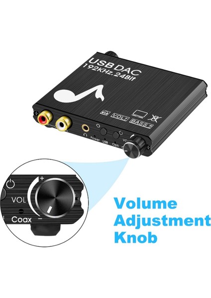 192KHZ Dac Ps3 Hdtv Için Analog Dönüştürücü (Yurt Dışından)