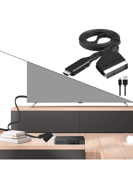 Tv Için Dönüştürücü Kablo Sesli Video Adaptörü (Yurt Dışından)