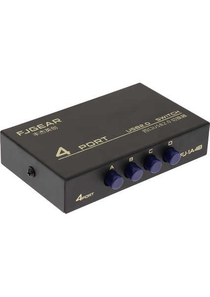 USB Anahtar Hub Paylaşım Anahtarlayıcı Ayrıcı 1 Manuel Yazıcı (Yurt Dışından)