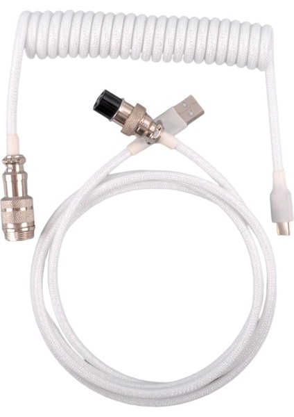 USB Oyun Klavyesi Çift Kollu Çıkarılabilir Beyaz (Yurt Dışından) fiyatları