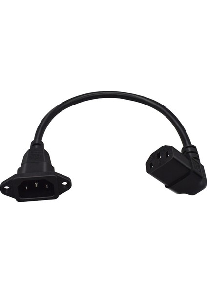 Universal IEC320 C14 - IEC320 C13 Güç Kablosu Uzatma Kablosu (Yurt Dışından)