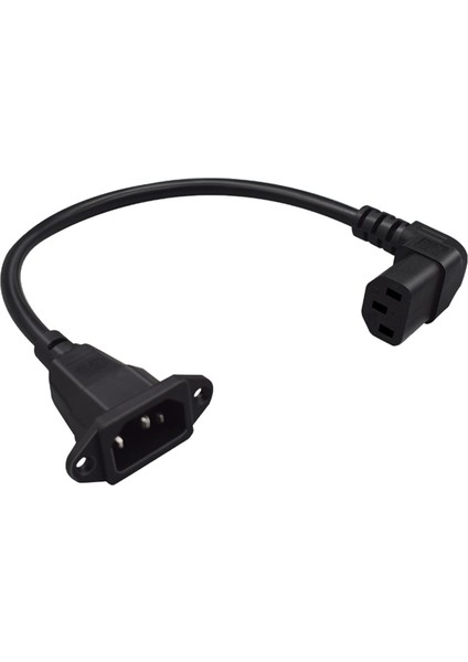 Universal IEC320 C14 - IEC320 C13 Güç Kablosu Uzatma Kablosu (Yurt Dışından)