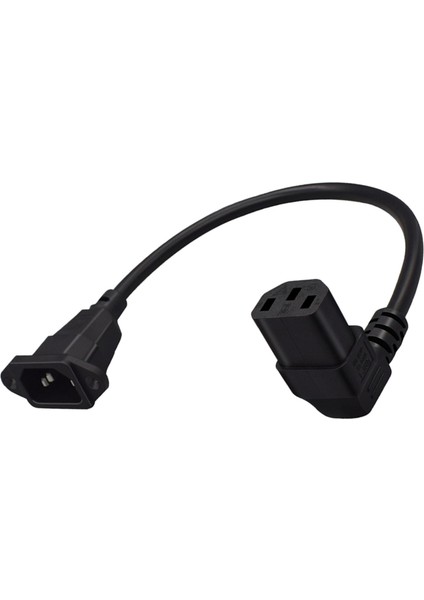 Universal IEC320 C14 - IEC320 C13 Güç Kablosu Uzatma Kablosu (Yurt Dışından)