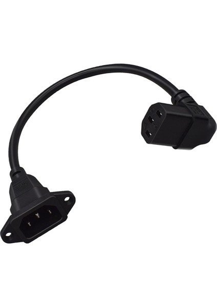 Universal IEC320 C14 - IEC320 C13 Güç Kablosu Uzatma Kablosu (Yurt Dışından)