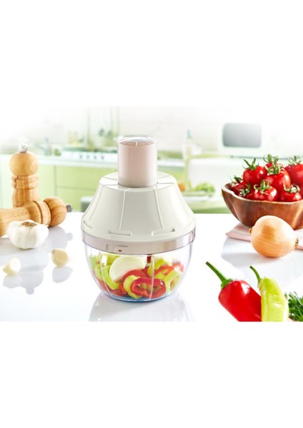 Bas-Kes El Robotu Basmalı El Rondosu Yeni Nesil Doğrayıcı 700ML