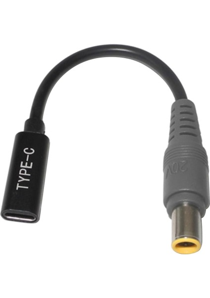 USB Tip C Dişi.9x5.5mm Erkek Fiş Konnektörü Güç Adaptörü Için (Yurt Dışından)