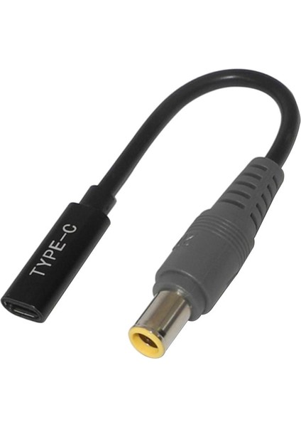 USB Tip C Dişi.9x5.5mm Erkek Fiş Konnektörü Güç Adaptörü Için (Yurt Dışından)
