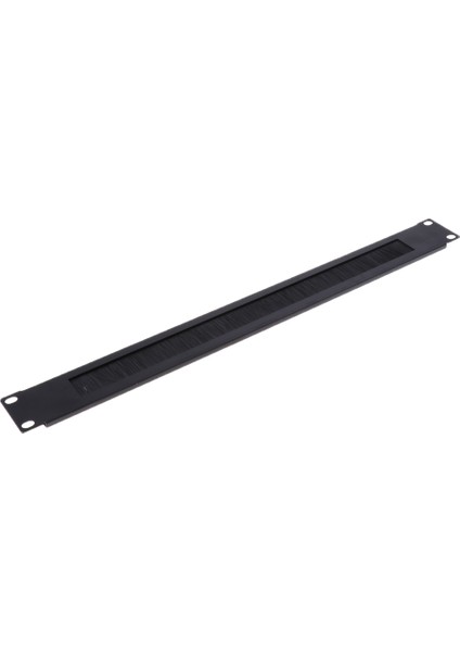 1u 19 "raf Montaj Ağ Fırçası Düzenli Panel Çubuk Yuvası Kablo Kablosu Metal (Yurt Dışından)