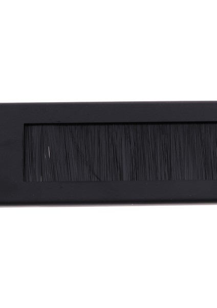 1u 19 "raf Montaj Ağ Fırçası Düzenli Panel Çubuk Yuvası Kablo Kablosu Metal (Yurt Dışından)