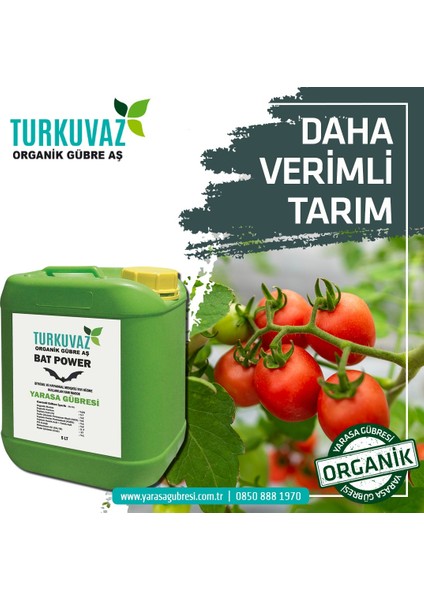 500 Gr. Turkuvaz Bat Power Organik Toz Yarasa Gübresi (Katkısız