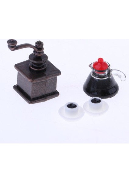 Dollhouse Minyatür 1/12 Oturma Odası Kahve Makinesi Potu Bardak (Yurt Dışından) indirimleri