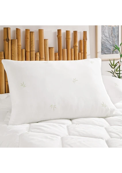 Bedding Nuevo Bambu Yastık 800 gr - Beyaz