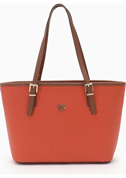 Monogram Baskılı Tote Çanta - 0045C910