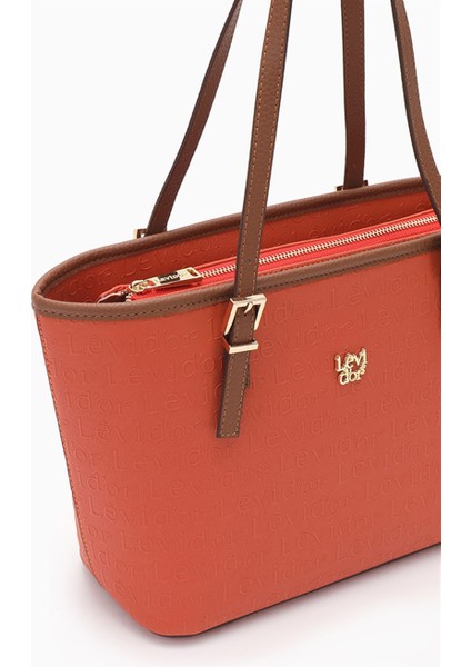 Monogram Baskılı Tote Çanta - 0045C910