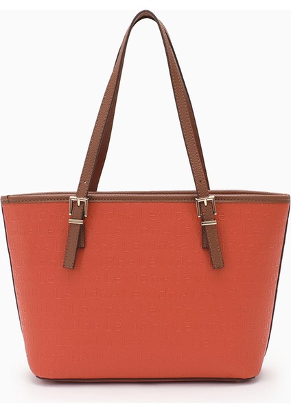 Monogram Baskılı Tote Çanta - 0045C910