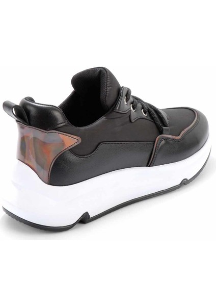Siyah Paraşüt Kadın Sneaker K01228086067