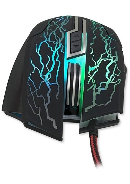 Strike 0590 RGB Kablolu Gaming Mouse Siyah