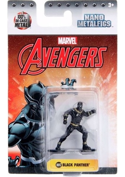 Avengers Nano Metal Figür Black Panther