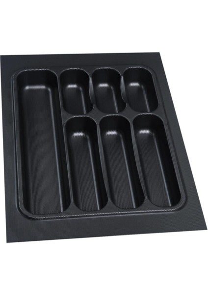 Deltaaks Antrasit Renk Kesilebilir Kaşıklık 37*49 Cm (33*41 Cm'e Kadar Kısaltılabilir)