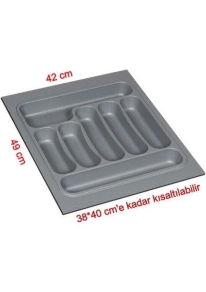 Deltaaks Mobilya Aksesuarları Kaşıklık Ve Kepçelik 42*49 Cm(38*41 Cm'e Kadar Kısaltılabilir.) fiyatları