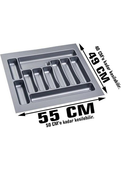 Deltaaks Çekmece Içi Kaşıklık Kepçelik 55*49 2 Li Set modelleri