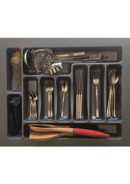 Deltaaks Mobilya Aksesuarları 55/49 Cm Cekmece Içi Kasıklık Gri 49/39 Cm Kadar Kesılebıır modelleri