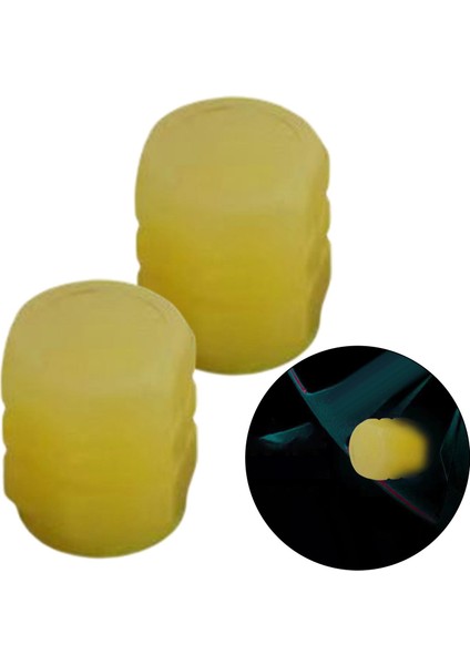 Bisiklet Araç Otomatik Araba Tekerlek Vanası Gövde Kapaklar Sarı 2 Adet 0.8 cm (Yurt Dışından) fırsatları