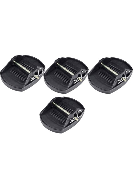 4x Universal Jack Pads Anti Sarkma Kriko Asansör Pad Adaptörü Rv Için Uygun (Yurt Dışından)