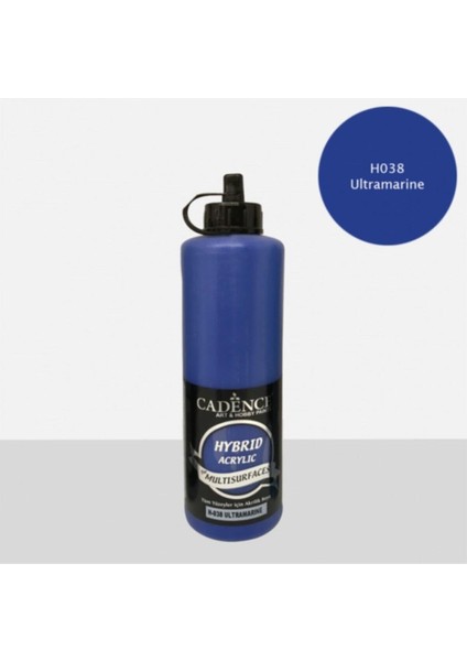 Hybrid Multisurface Akrilik Boya 500 ml H-038 Ultramarine 038