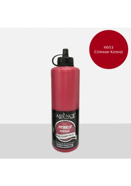 H-053 Crimson Kirmizi 500 ml Multisurface Akr.