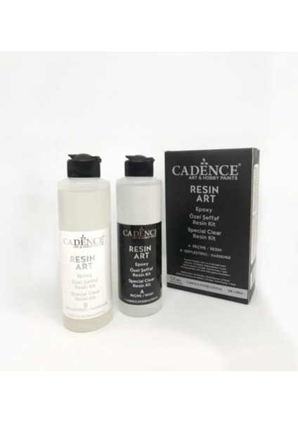Resin Art - Şeffaf Epoksi Reçine Kit 250ML
