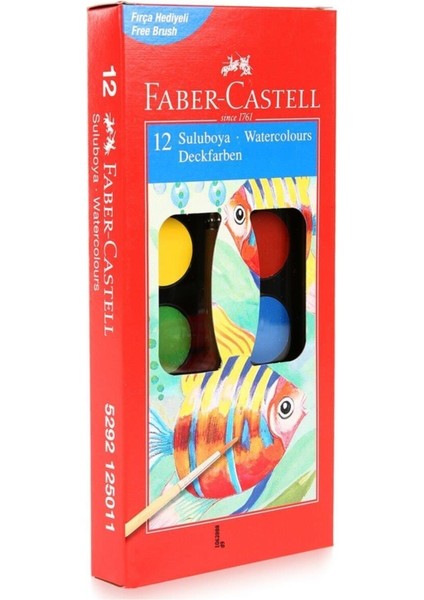 Faber Castell Faber-Castell Suluboya 12 Renk fiyatları