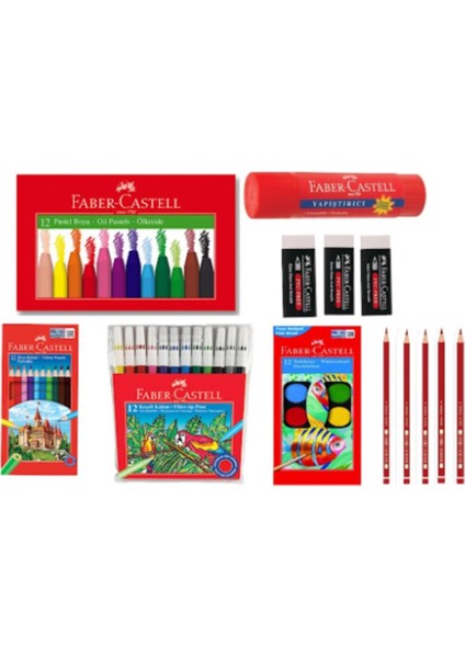 Faber Castel Faber Okul Set 7 Parça