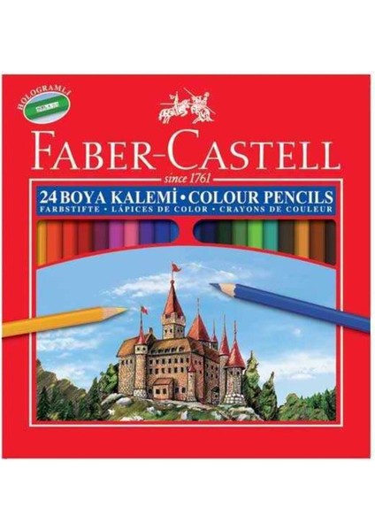 Faber Castell Kuru Boya Tamboy 24'lü