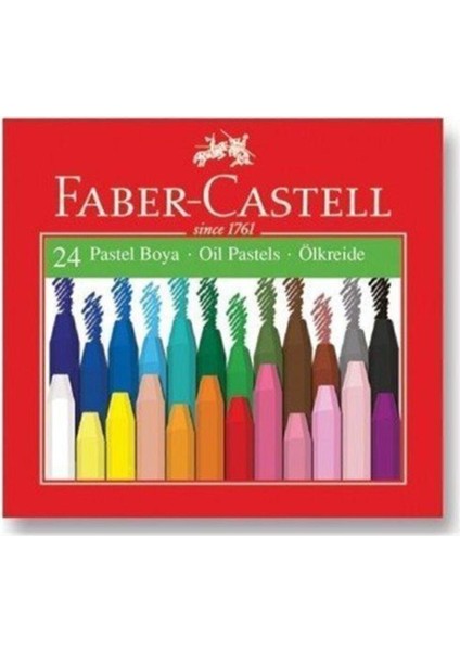 Faber Castell Pastel Boya Karton Kutu 24 Renk Faber Castel