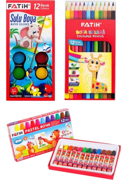 Sulu Boya Kuru Boya Pastel Boya Yeni Tasarım